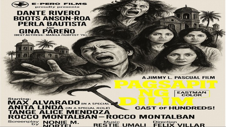 Pagsapit ng Dilim 1975 (Excerpt Horror Film) Philippines