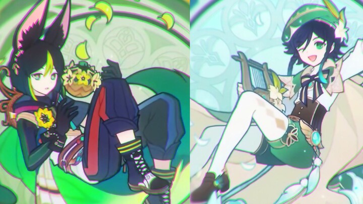 The two characters in the advance preview for Chapter 3.5 are so cute! Little Ti’s ears even wiggle.