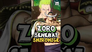 Zoro Sudah Sehebat Shirohige ❗ Ini Buktinya ❗ #shorts