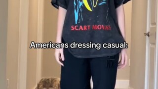 تنسيق الملابس الأمريكي مقابل تنسيق الملابس الأوروبي