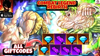 Combat Legend Rebirth Gameplay Free 7 Giftcode - Dragon Ball RPG Game iOS