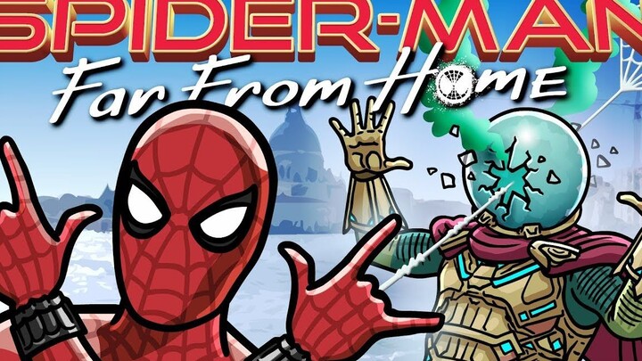 [Cartoon Sandwich] YouTube Influencer Parodies the “Spider-Man: Far From Home” Trailer
