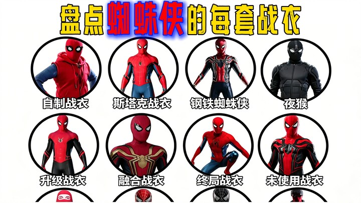 A rundown of every Spider-Man suit!