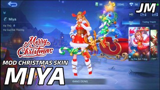 MobileLegend : Mod Revamp Skin Christmas Miya Lễ Hội Giáng Sinh - Jin Moba