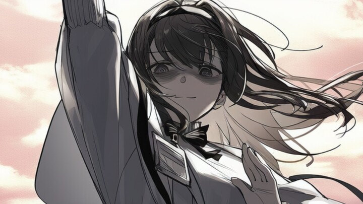 Mengangkat tangan bukan untuk meminta maaf, melainkan jari!lima!kepalan!hati!pedang!