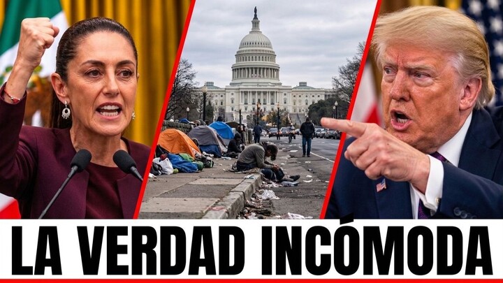 Trump acusa, Sheinbaum responde con datos: la demanda y las armas están del otro lado