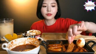 Tokbokki 2 vị. đồ chiên ăn kèm 10 #amthuc