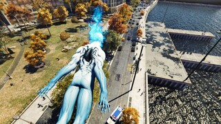 Ghost Spiderman - Mr. Negative Boss Battle - Ultimate Difficulty (Marvel's Spider Man PS4)