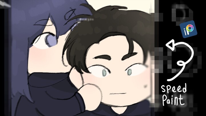 ✨️👀 Speedpaint | me n who [old oc and ???]