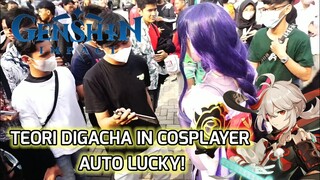 MENCOBA GACHA KARAKTER KAZUHA BARENG COSPLAYER GENSHIN IMPACT!