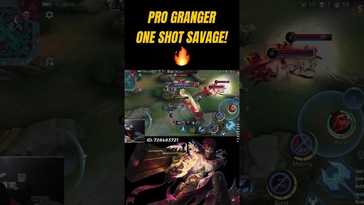 GRANGER SAVAGE MICRO PLAY #mobilelegends #mlbbshorts #grangersavage #rylles #mlbb #mplid #mplph #ml