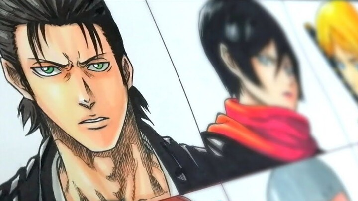 วาดด้วยมือ! บลีช เทพมรณะ ผ่าพิภพไททัน ทุกคน!