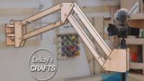 Homemade foldable and rotating camera stand, too powerful [woodworking]