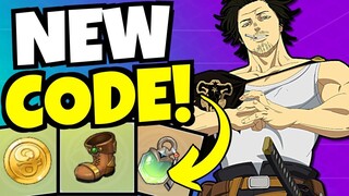 NEW CODE - FREE STAMINA!!! [Black Clover Mobile]