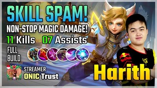 Harith Best Build Gameplay by ONIC Trust | EPIC SKIN GIVEAWAY - Mobile Legends