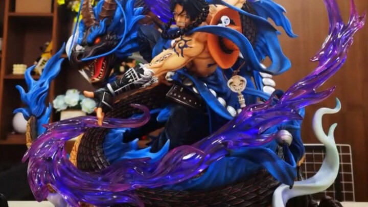 Ace is so hot that he turned blue