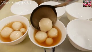 Cách nấu CHÈ XÔI NƯỚC, CHÈ TRÔI NƯỚC dẻo mềm thơm ngon qua đến hôm sau by Vanh Khuyen