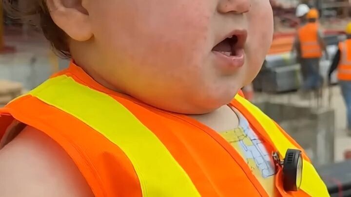 Funny Baby Foreman Runs the Construction Site! Baby Boss Comedy 😂🏗️