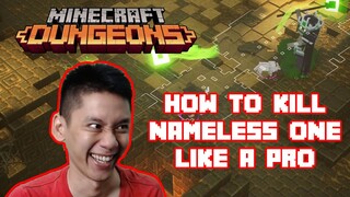 How To Kill Nameless One Like a Pro in Desert Temple - Minecraft Dungeons