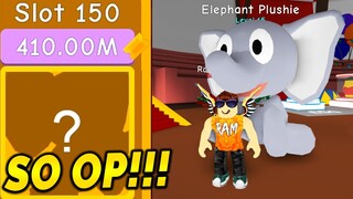 🎪 Unlocking Tier 150 Circus Reward Pet Elephant Plushie Bubble Gum Simulator