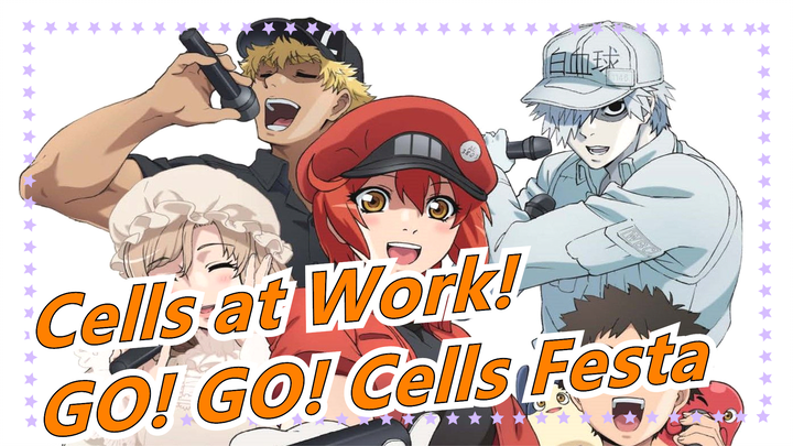 [Cells at Work!] Season 2 OP (Full Version) - GO! GO! Cells Festa