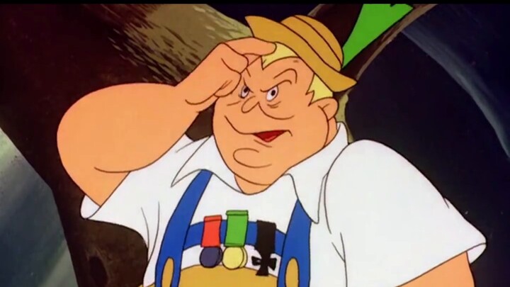 When Bugs Bunny met Goering in Germany, this was the anti-German drama of the year