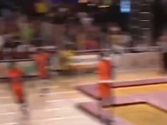 Trampoline Basketball Game