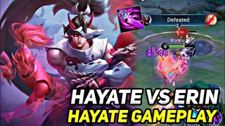 AoV : HAYATE GAMEPLAY | VS ERIN - ARENA OF VALOR