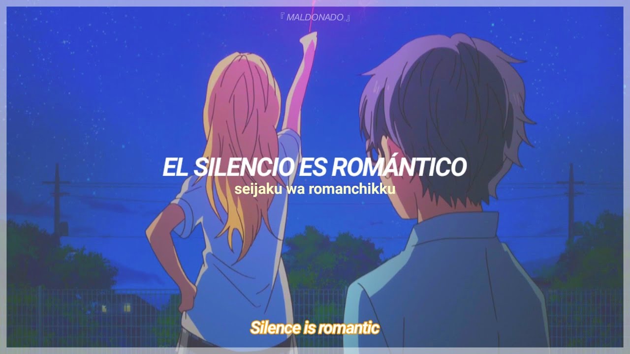 Shigatsu wa kimi no uso op 1; Sub español 