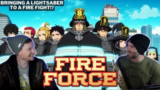 Fire Force Openings 1-4 (FIRST TIME REACTION)