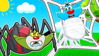 Roblox Jack กลายเป็นแมงมุมที่น่ากลัวและไอ Oggy Rock Indian Gamer