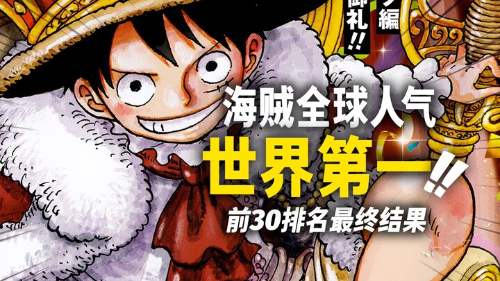 Who is truly “No. 1 in popularity”? One Piece’s global character poll reaches its “grand finale”! Th