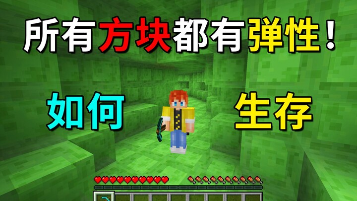เมื่อทุกบล็อกในเอ็มซีมีความยืดหยุ่น แล้วจะเอาชีวิตรอดได้อย่างไร?