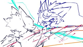 Furry animation practice I drew before