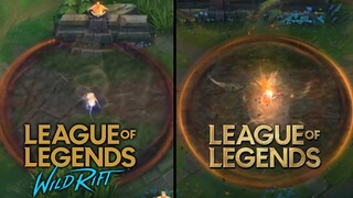 High Noon Senna | WR vs LOLPC Comparison