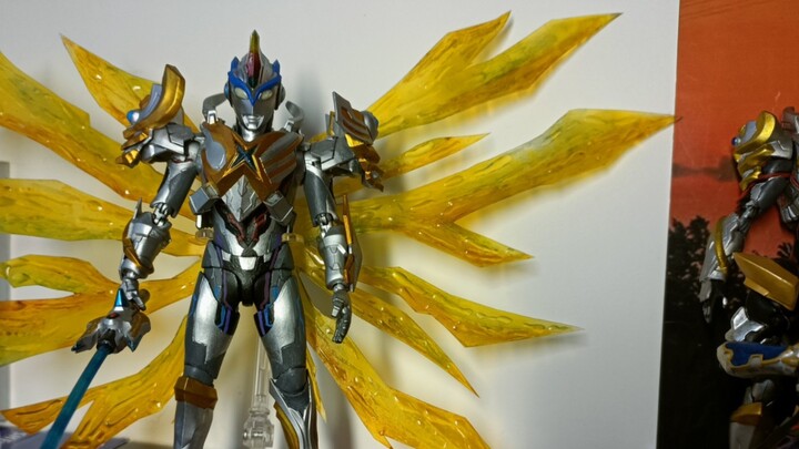 Shf Axe Beta Spark Armor Axe Theatrical Edition yang Dimodifikasi Sendiri Ultraman Tiga Ultraman Gen