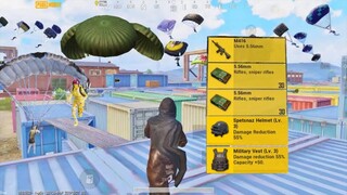 I LANDED on M416 + BEST LOOT😍 I SOLO vs SQUAD PUBG Mobile