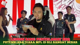 ONIC ESPORT Bisa Apa? RRQ LEMON bisa jadi faktor pembeda, Yakin RRQ Juara MPL ID S12