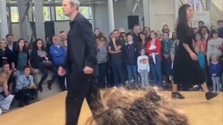 法国舞者尤安尼·布尔热瓦(Yoann Bourgeois)的现场表演转盘人生，地球是圆的，所以命里注定会遇见的那个人，兜兜转转还是会遇见的。