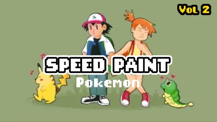[SPEED PAINT] Kenapa Misty Ikut Perjalanan Ash?