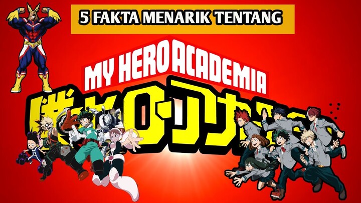 FAKTA-FAKTA MENARIK TENTANG MY HERO ACADEMIA (BOKUNO HERO ACADEMIA) ?!!