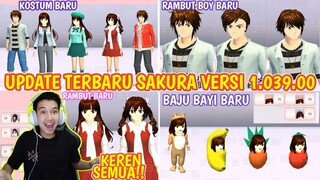 UPDATE TERBARU SAKURA VERSI 1.039.00!! ADA RAMBUT BARU & BAJU BARU DI SAKURA SCHOOL SIMULATOR