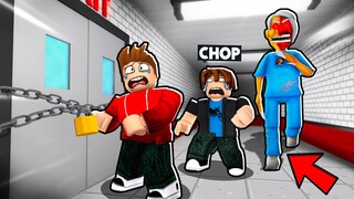 CHOP GOT CHASED BY EVIL MR TOBY DOCTOR IN ROBLOX