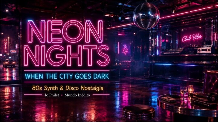*80s Synth & Disco Nostalgia | NEON NIGHTS — When the City Goes Dark**