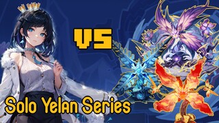 Aku melawan semua Regisvine di Teyvat hanya dengan Yelan...