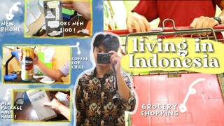 living in indonesia | study, grocery shopping, haul and etc 🏢