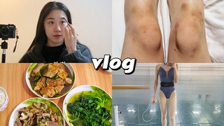 「舞蹈生vlog」艺校日常/针灸/练功/干饭