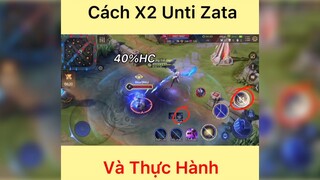 cách chiêu 3 zata không hồi chiêu #liên quân