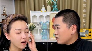 #DoubleSandwich Today I'm going to use fake ears to try Binbin out...see how he reacts #Couple's dai