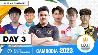 🔴Live | Sukan SEA MLBB Kategori Lelaki | Hari 1 | Peringkat Kumpulan A